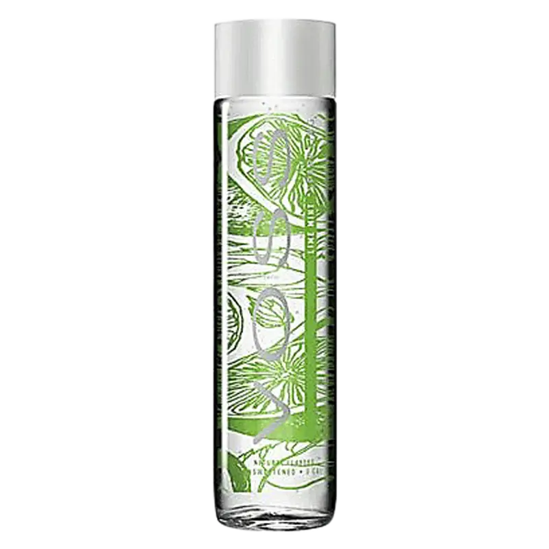 Voss - Artesian - Sparkling Flavored Water - (375 ml) Glass Bottle - 24 Pack (Tangerine Lemongrass, Lemon Cucumber, Lime Mint)