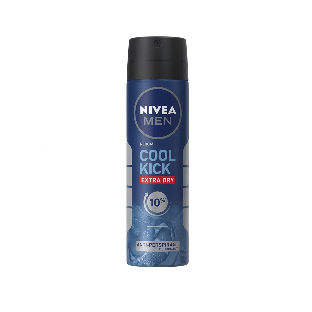NIVEA MEN - DEODORANT SPRAY - COOL KICK - Extra Dry - 150ml
