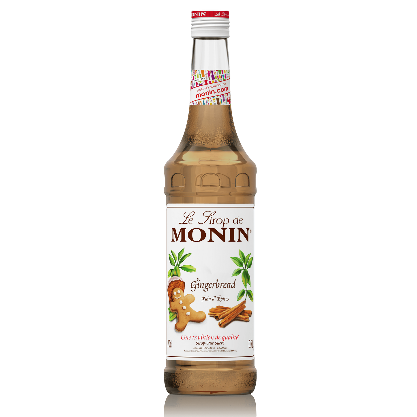Monin - Ginger Bread Syrup - 700 ml - Le Sirop De Monin