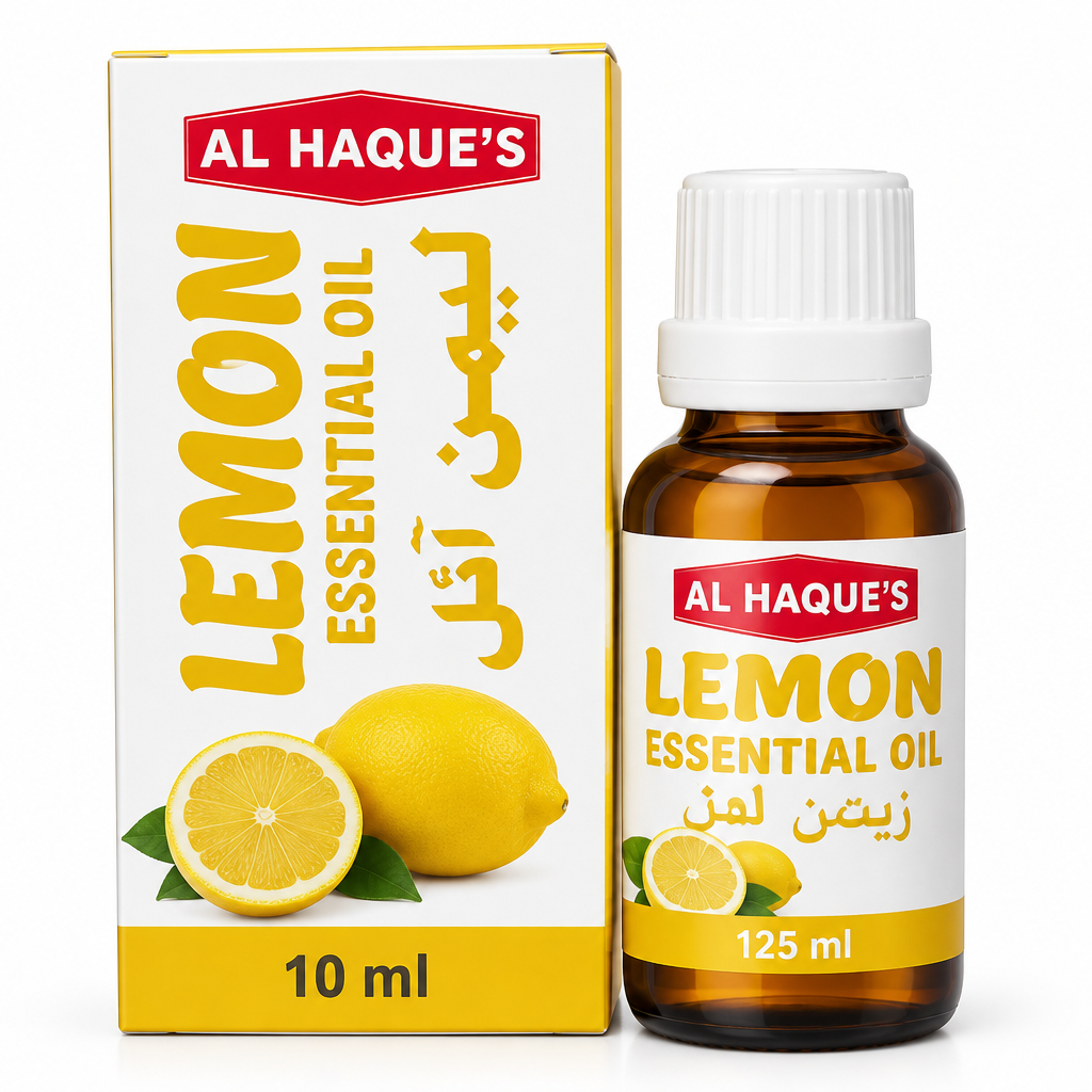 Al Haques - Lemon Essential Oil - 10ml - Pack of 12