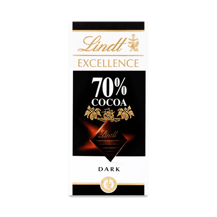 Lindt Excellence Dark 70% - Dark Bar 100g