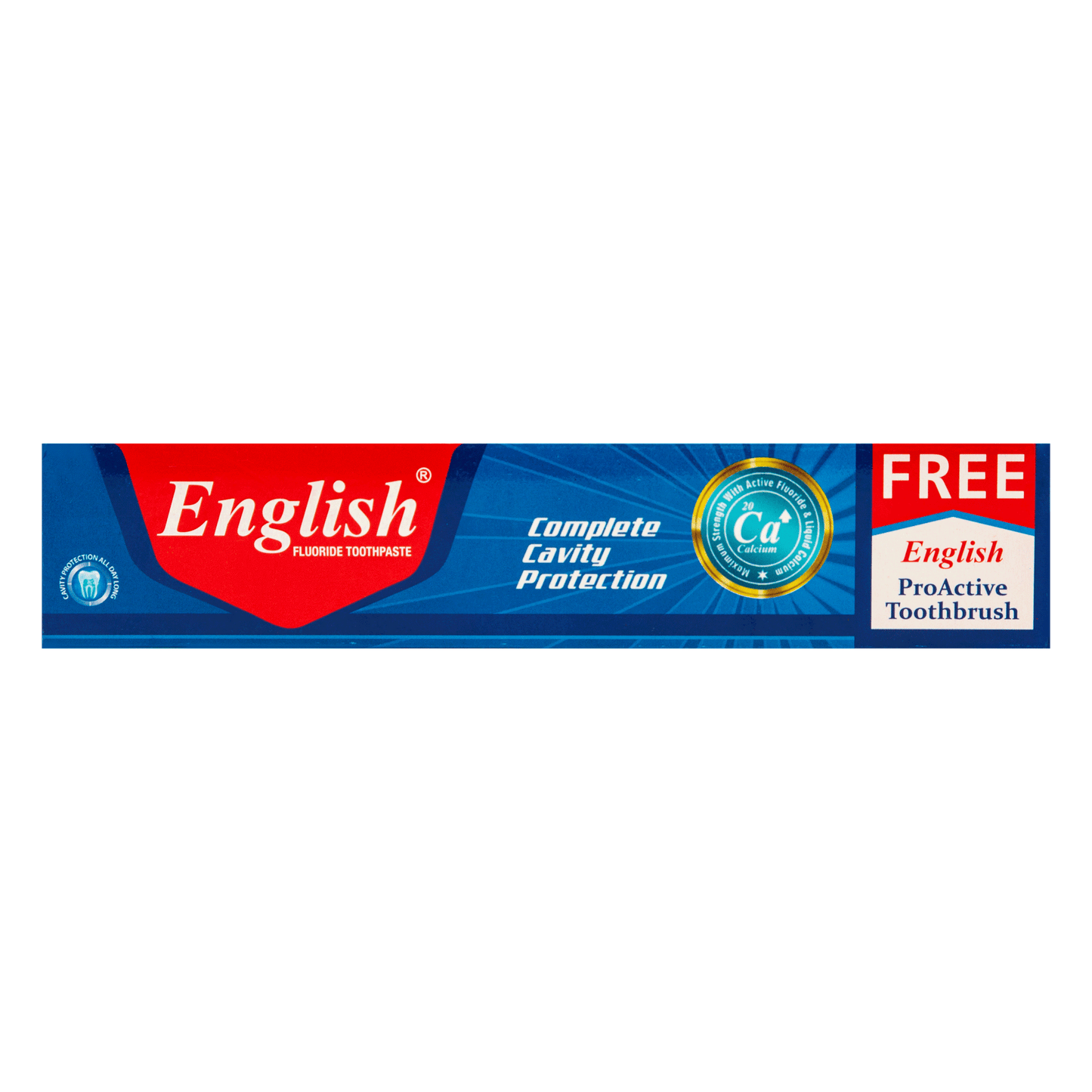 English Complete Cavity Protection Toothpaste - Brush Cavity Protection & Fresh Breath - Single Pack | Jodiabaazar.com