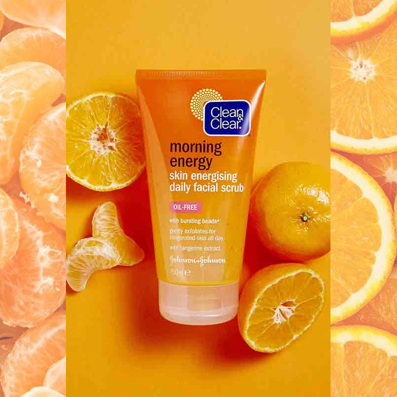 Clean & Clear - Morning Energy - Skin Energising - Daily Facial Scrub - 150ML