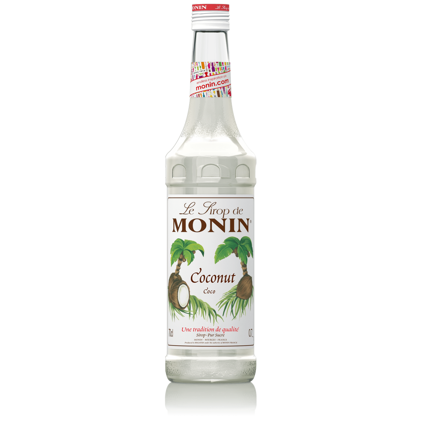 Monin - Coconut Syrup - 1 Liter - Le Sirop De Monin