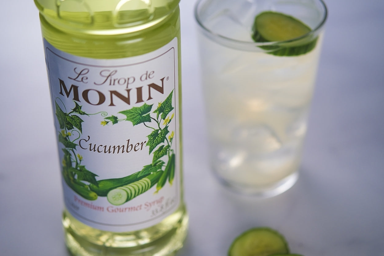 Monin - Cucumber Syrup - 1 Liter - Le Sirop De Monin
