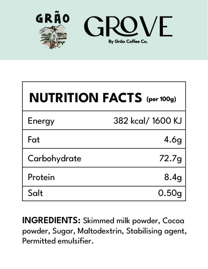 Grove - Dark chocolate frappe - Powder - Frappe - Image 3