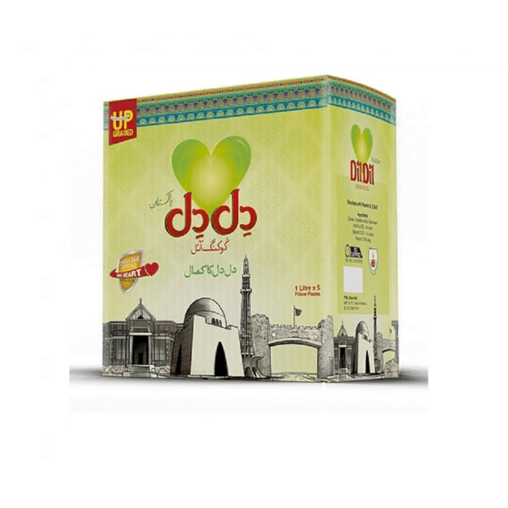 Dil Dil by Mezan - Cooking Oil - 5 KG - 1x5 (Pack) - Pillow Packs