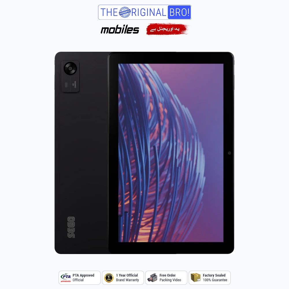 Sego S Pad 4G | 6GB - 128GB | PTA Approved | 1 Year Official Warranty | Factory Sealed | The Original Bro Mobiles