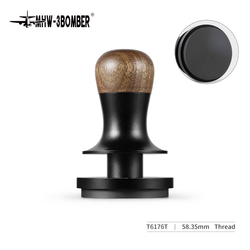 Coffee Cartel - MHW3 Bomber - Flash Constant Pressure Tamper-58.35mm - Titanium Plated, Stainless Steel - T6176T