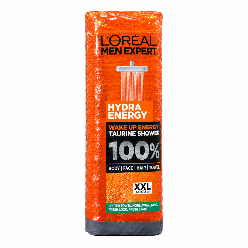L'OREAL - SHOWER GEL - MEN EXPERT - HYDRA ENERGY - XXL SIZE - 400 ml - Shower Gel - Image 2