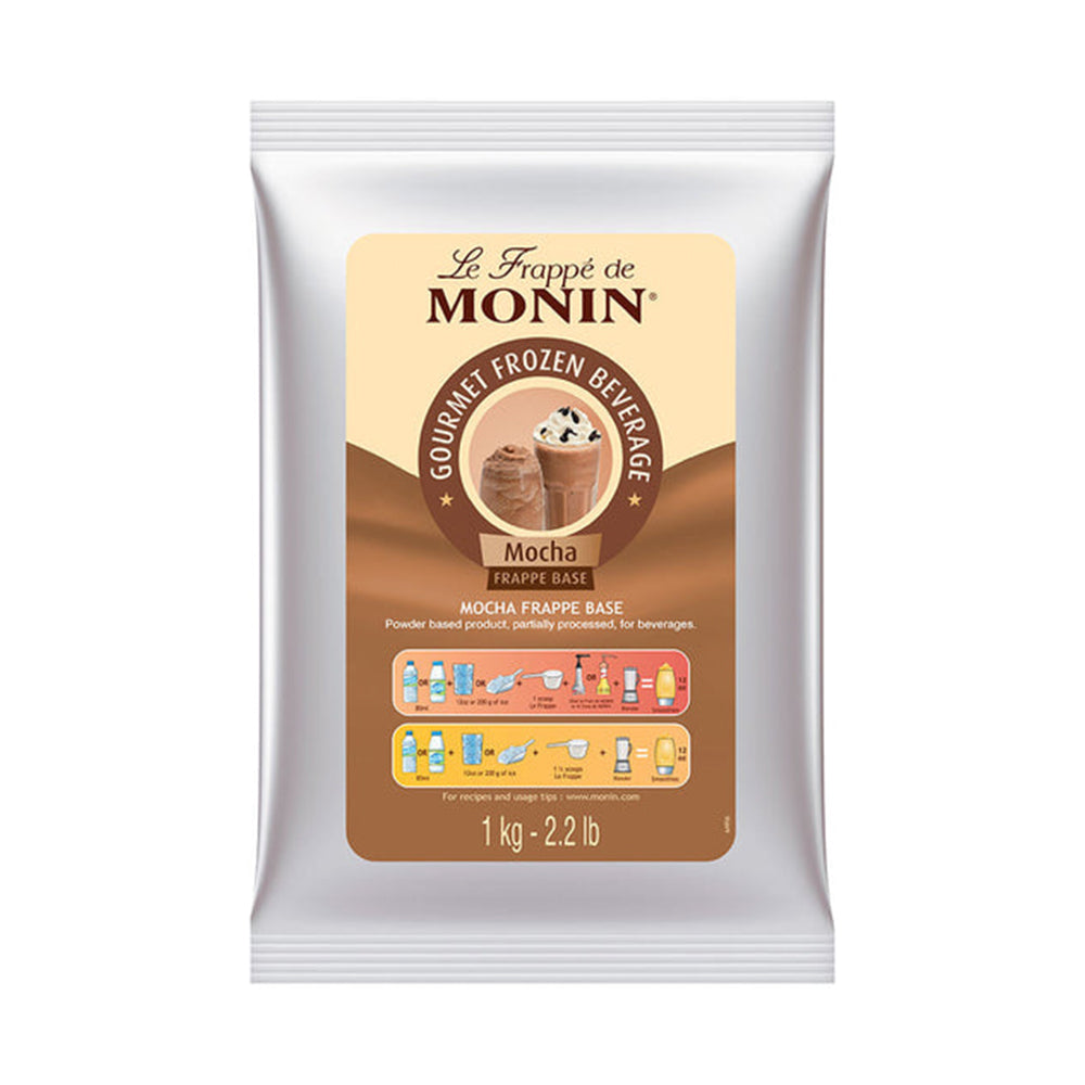 MONIN - Frappe Mocha - 1Kg/2.2Lb - Le Frappé de Monin
