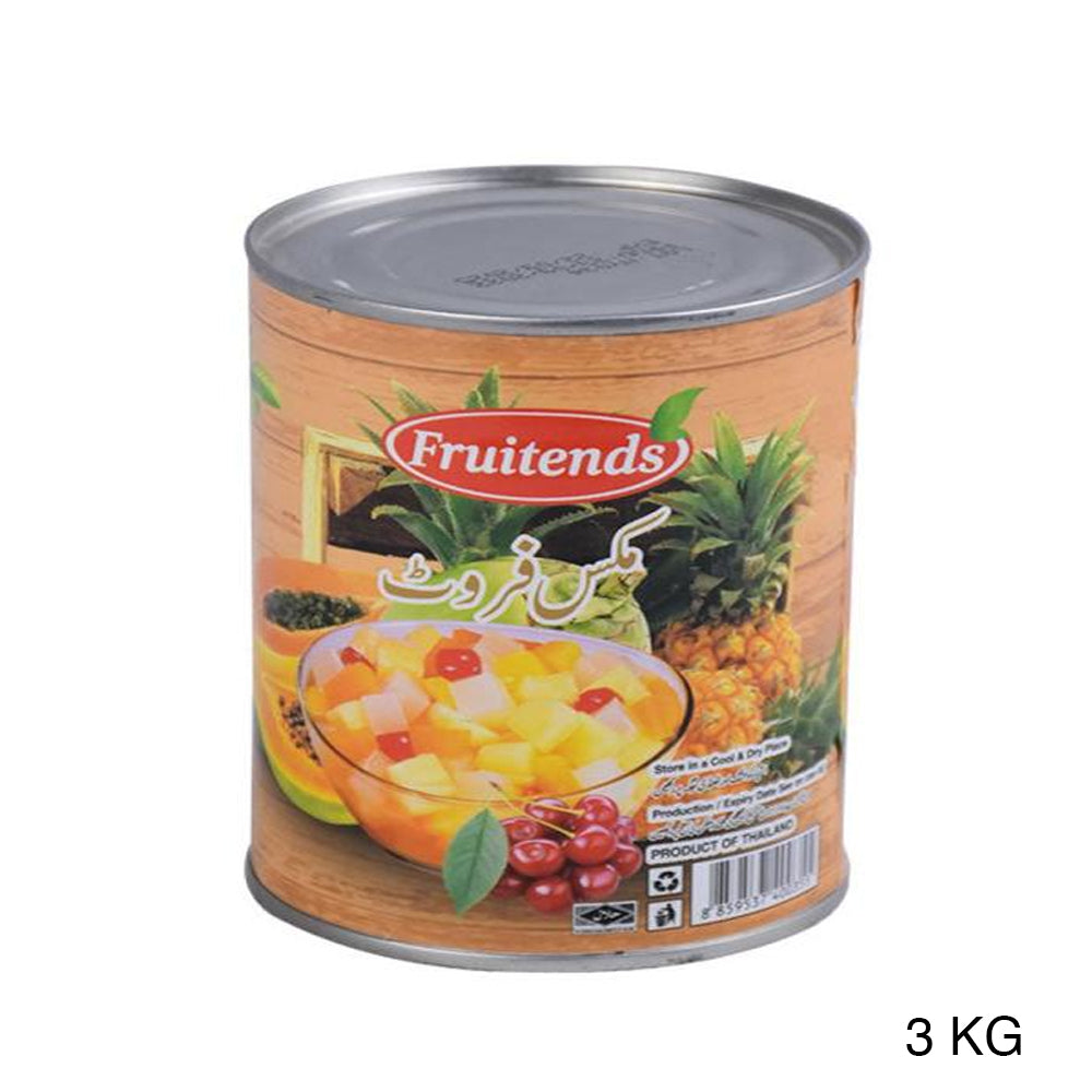 Fruitends - Tropical Fruit Cocktail In Heavy Syrup - 3KG