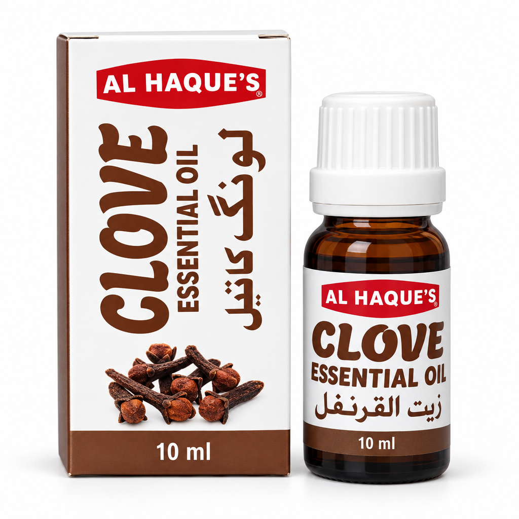 Al Haques - Clove Essential Oil (Laung Oil) - 10ml - Pack of 12
