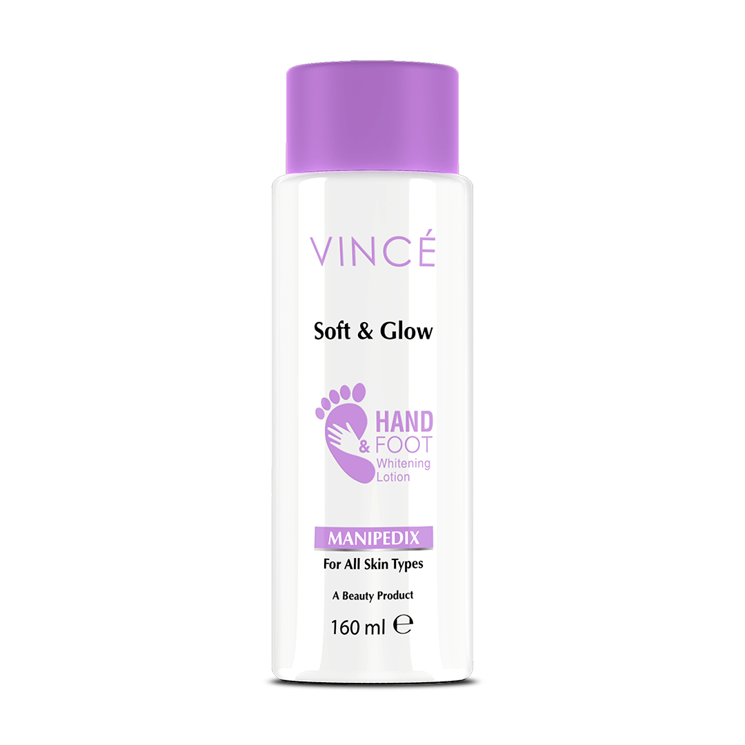 Vince - Soft & Glow (Hand & Foot Whitening Lotion) - 160 ML
