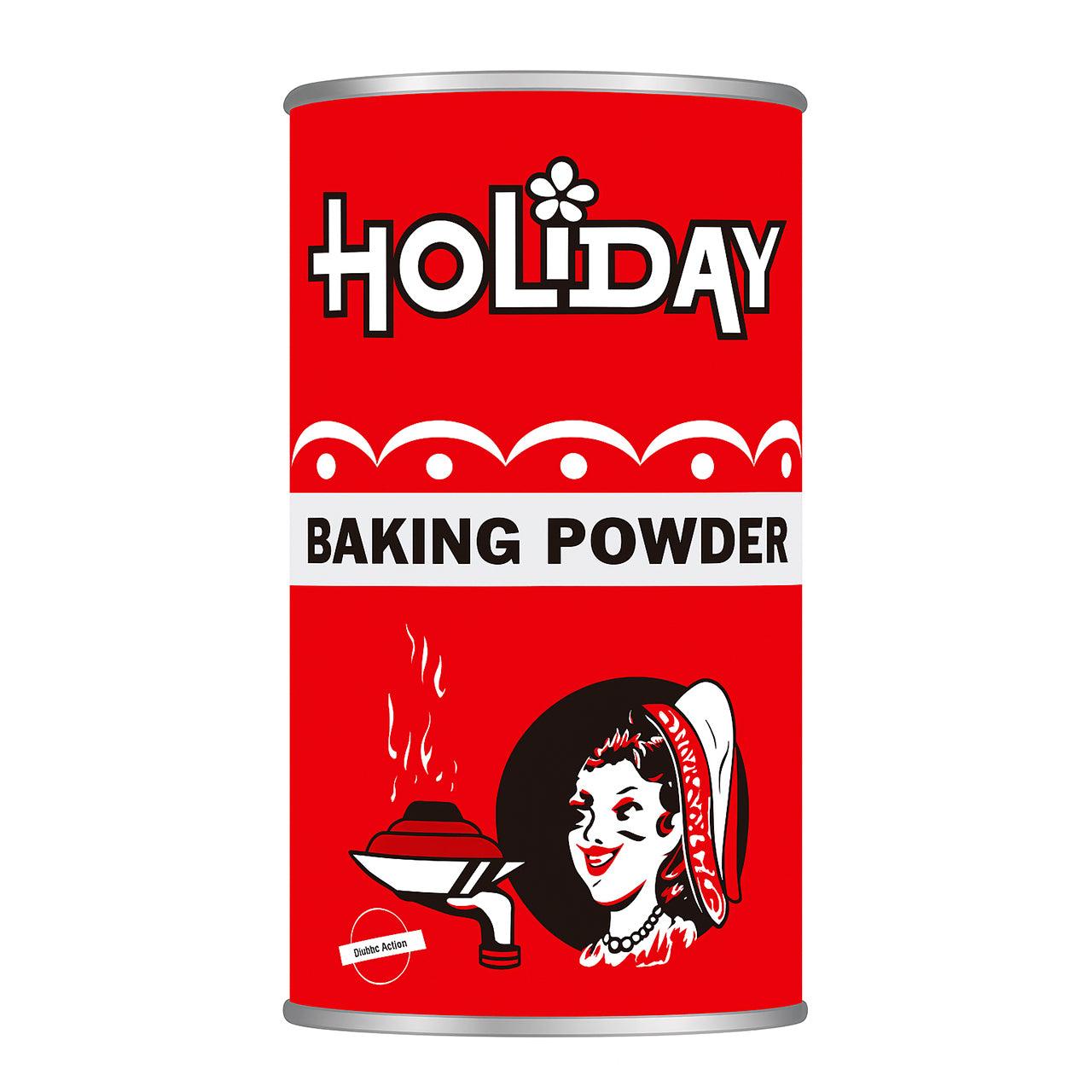 Holiday Baking Powder - Tin - 300g x 48 pcs