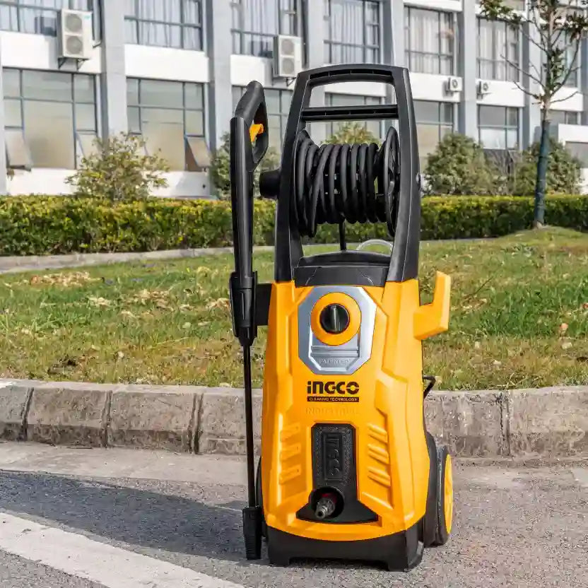 INGCO - 180 Bar - 2800 Watt - Induction Motor High Pressure Washer With Accessories (HPWR28008)