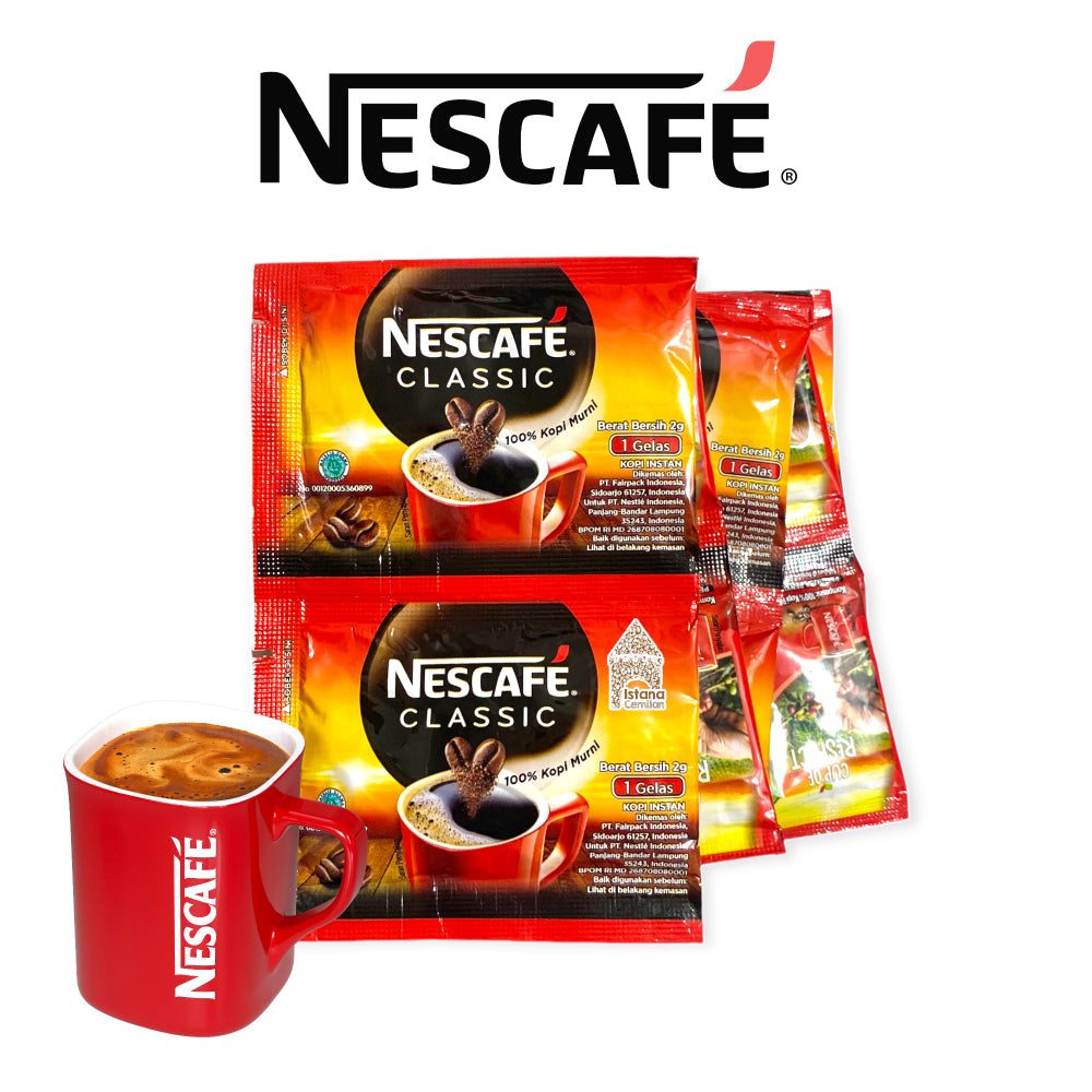 Nescafe - Classic Coffee - Instant - Sachets (1 Carton - 660 Pcs)