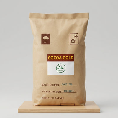 Cocoa Gold Premium Alkalized Cocoa Powder | Bulk 25 kg Bag