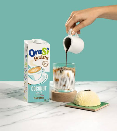 Orasi Barista - 100% Italian - Plant-based drink - Coconut Cocco - 1 liter