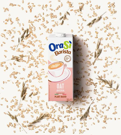Orasi Barista - 100% Italian - Plant-based drink - Oat Avena - 1 liter