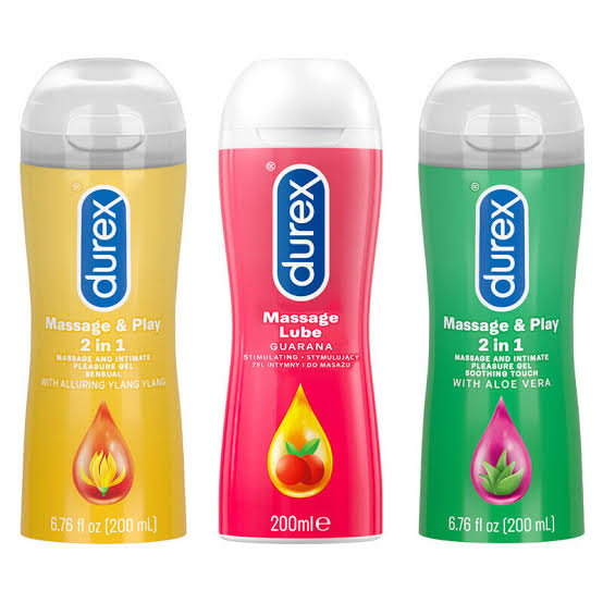 Durex Play - Massage Lube - Water Based Lube - Ylang Ylang - 200 ml