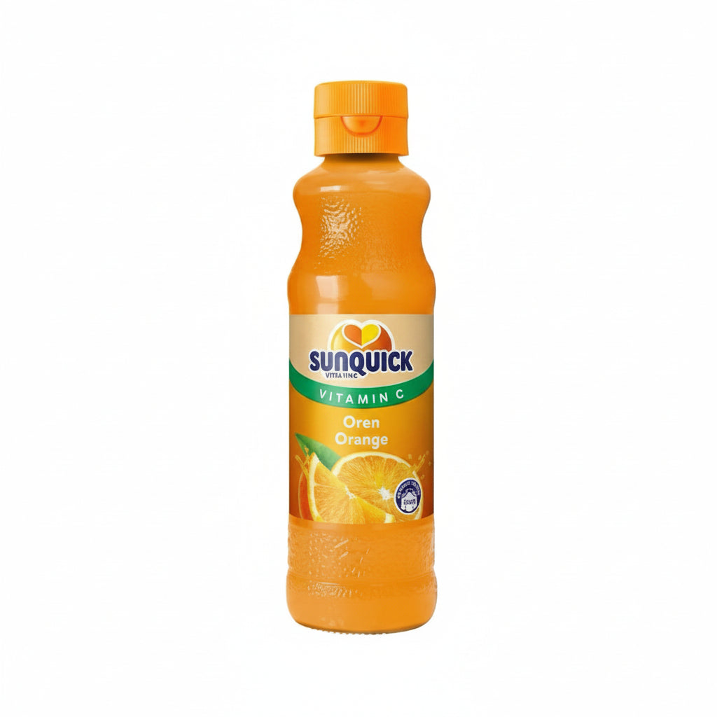 SUNQUICK - ORANGE - VITAMIN C - 12 Bottles Carton - 330ml Bottle