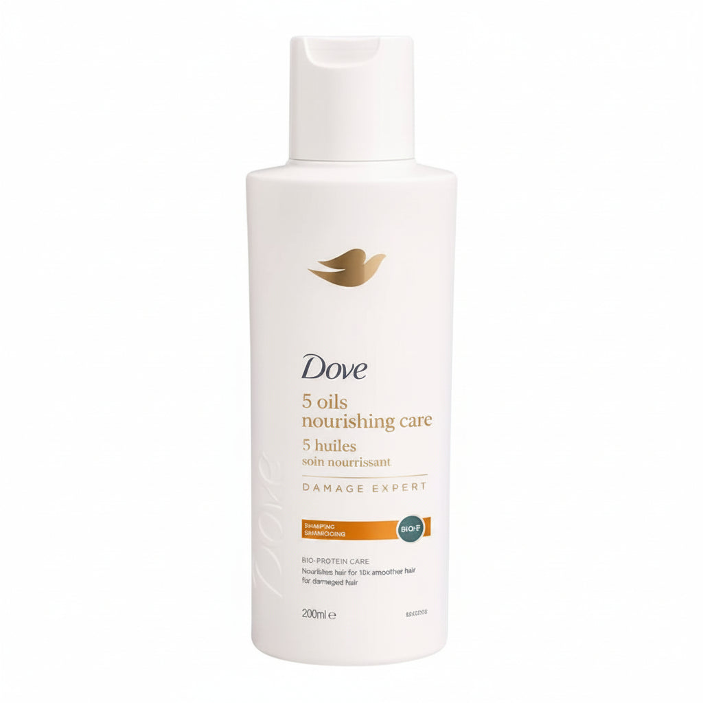 Dove - SHAMPOO & CONDITIONER - 5 oils nourishing care - 200 ml
