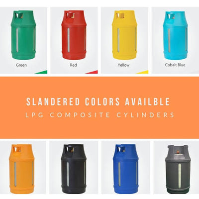 Burhan Gas Company - LPG Composite Cylinder - 10Kg - 22mm