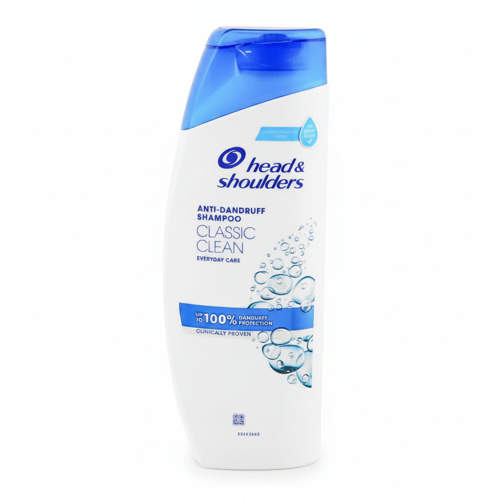 head & shoulders - ANTI-DANDRUFF SHAMPOO - CLASSIC CLEAN - 185ml