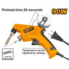 INGCO - Soldering gun with solder feeder 90w SI016732