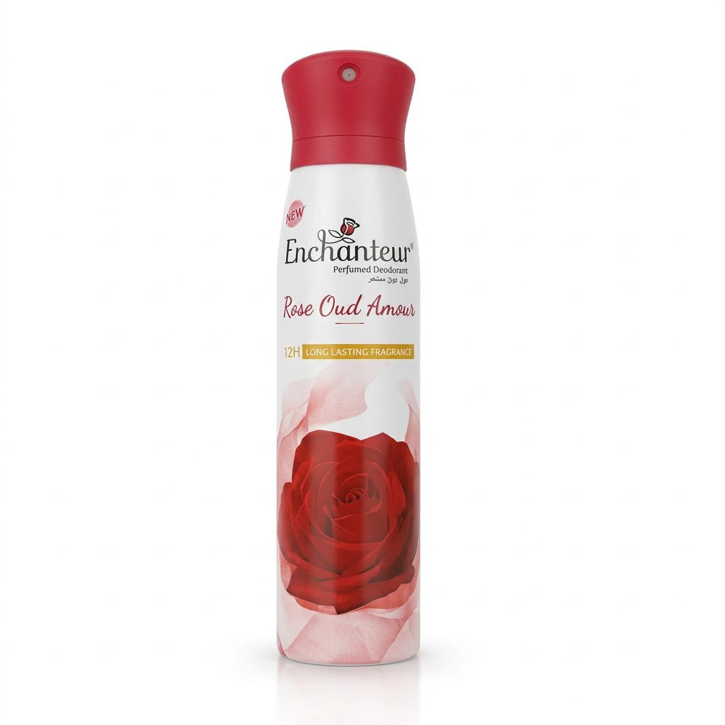 Enchanteur - Perfumed Deo Spray - ROSE OUD AMOUR - 150ml