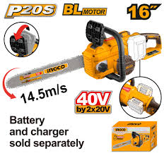 INGCO - Cordless chain saw 20V CGSLI40168