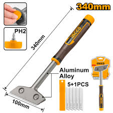 INGCO - Metal scraper 6pcs HGS3088