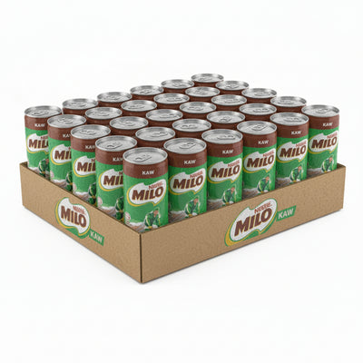 MILO - Nestle - KAW Chocolate Malt Drink - 24 Cans Pack - Each Can 240ml