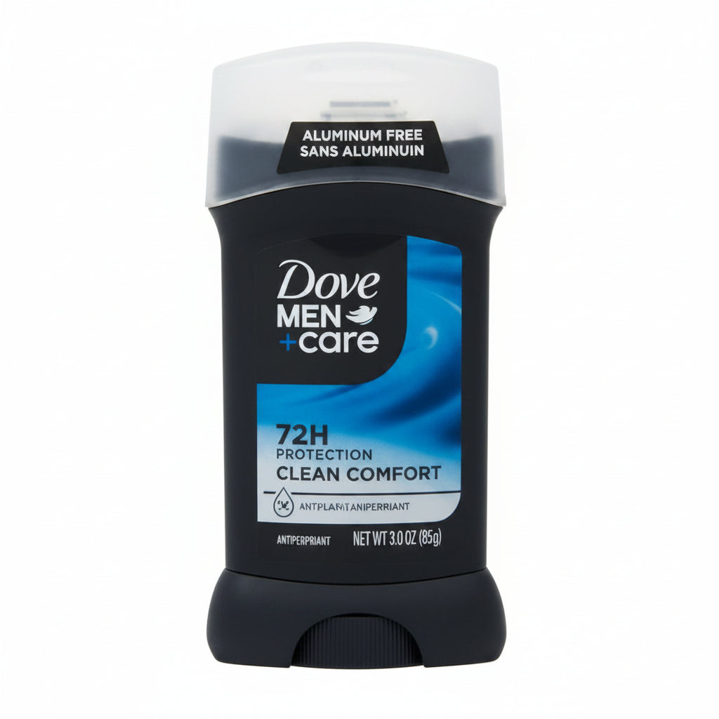 Dove MEN+Care - DEODORANT - CLEAN COMFORT - Roll On Stick 3 oz / 85g