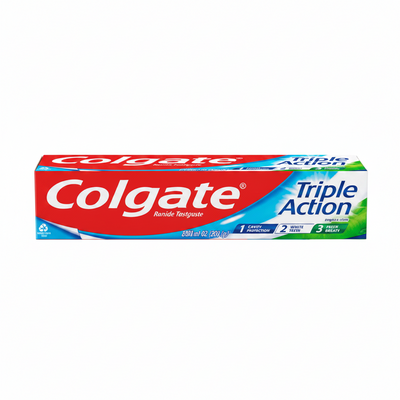 Colgate - Toothpaste - TRIPLE ACTION - 125ml / 182.5g