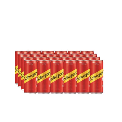 Schweppes - GINGER SODA - 24 Pack Cans - 320ml