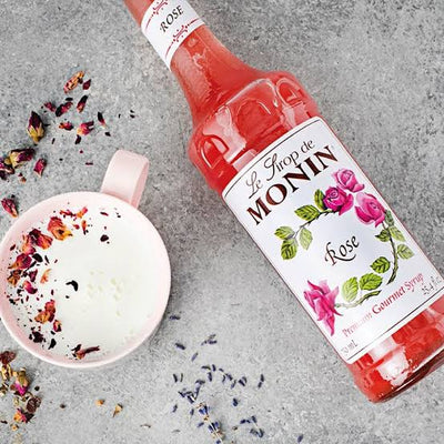 Monin - Rose Syrup - 1000 ml - Le Sirop De Monin