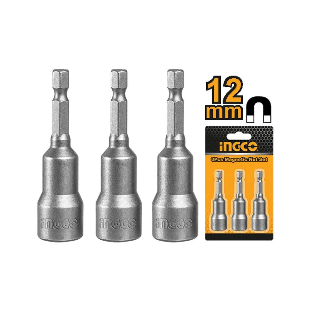 INGCO - AMN1231 Magnetic Nut Set