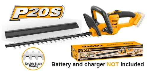 INGCO - CHTLI20018 Lithium-Ion Hedge Trimmer