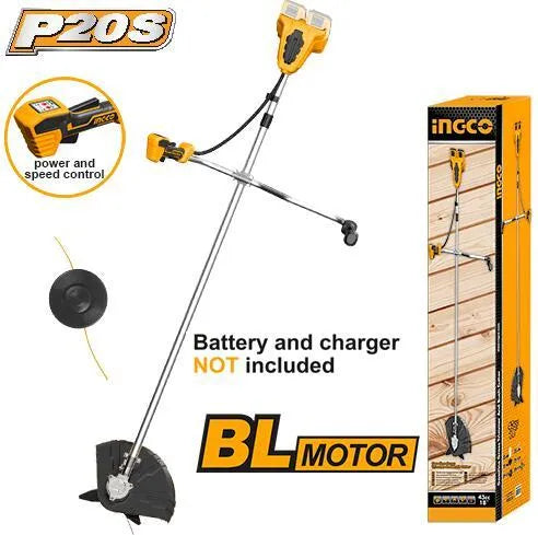 INGCO - CSTLI20018 Lithium String Trimmer And Brush Cutter