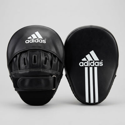 Adidas Focus Pads Curved Boxing Focus Mitts for MMA, Karate & Martial Arts Training (Pair)