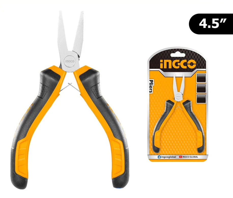 INGCO - Mini flat nose pliers 115mm HMFNP08115