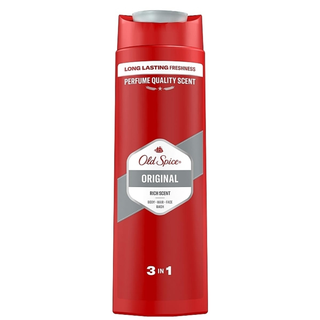 OLD SPICE ORIGINAL 3 IN 1 - Rich Scent Body - Hair - Face Wash - 400 ml