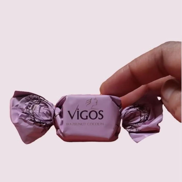 Vigos - Compound Chocolate - Hazelnut - Tin Pack - 550g