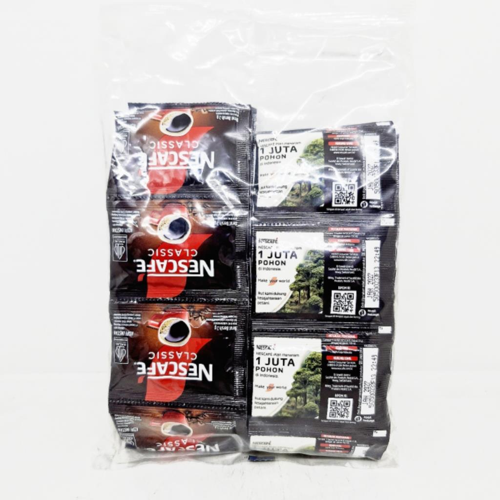 Nescafe - Classic Coffee - Instant - Sachets (1 Carton - 660 Pcs)
