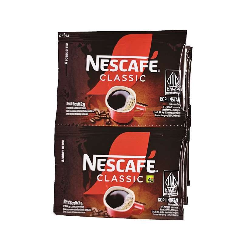 Nescafe - Classic Coffee - Instant - Sachets (1 Carton - 660 Pcs)