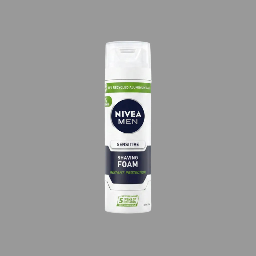 NIVEA MEN - SENSITIVE - Shaving Foam - Instant Protection - 200ml