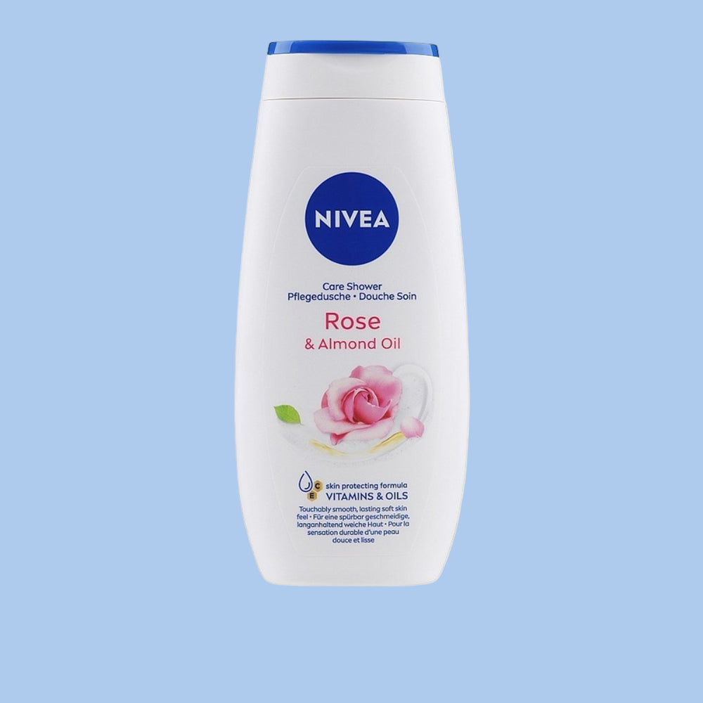 NIVEA - Rose & Almond Oil - Shower Cream - Vitamins & Oil - 750 ml