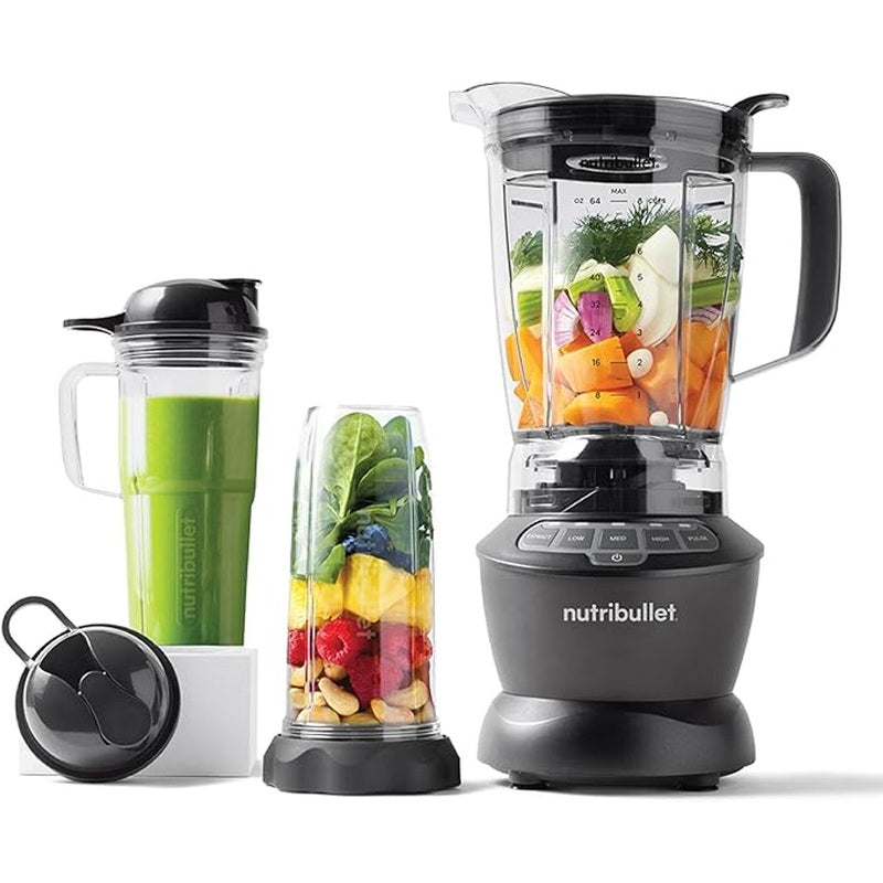 Nutribullet - Fullsize Blender Combo - NBC-1110DG - Versatile Blending - Black - 1 Year Warranty